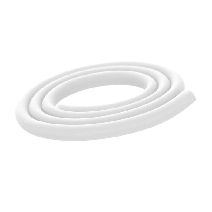 Furtun narghilea silicon Soft Touch (alb)