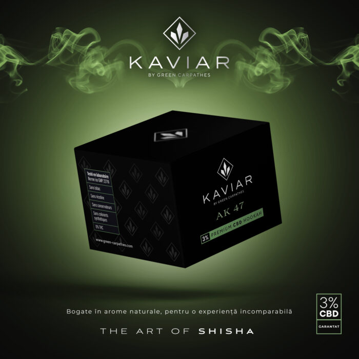 Aromă narghilea Kaviar 50g (AK-47) 3% CBD