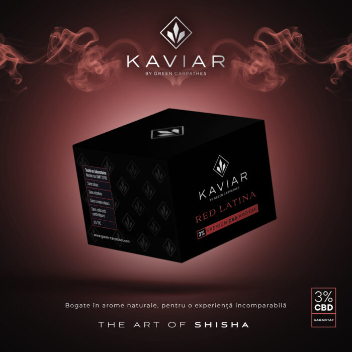 Aromă narghilea Kaviar 100g (Red-Latina) 3% CBD