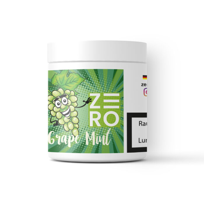 Aromă narghilea Zero Grape Mint 200g